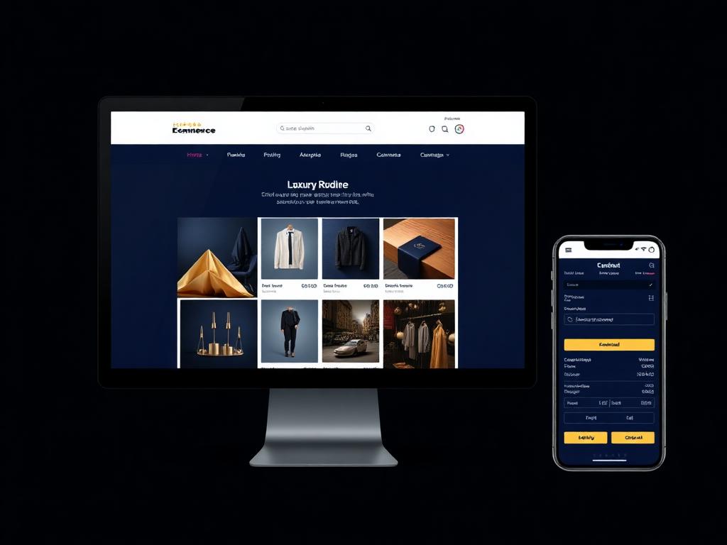 Premium e-commerce store interface concept designed by PayNest Studio
